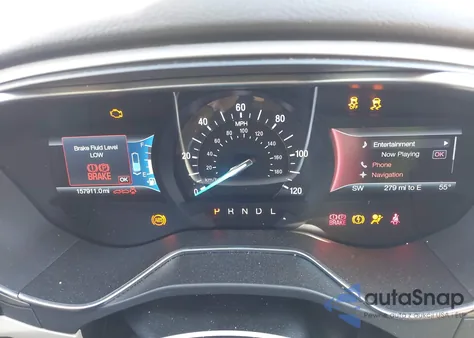 2015 Ford Fusion Hybrid Se z USA, uszkodzony, nr VIN 3FA6P0LUXFR141483